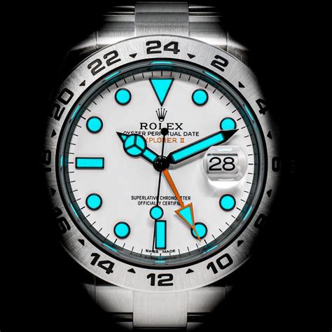 rolex explorer ii chromalight